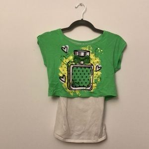 Justice Crop Top and Tank